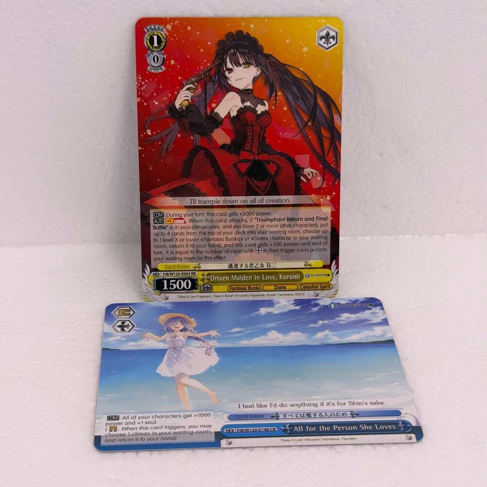 Weiss Schwarz Driven Maiden in Love, Kurumi Fd - Fujimi Fantasia Bunko Vol.2